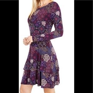 Michael Kors patchwork dress